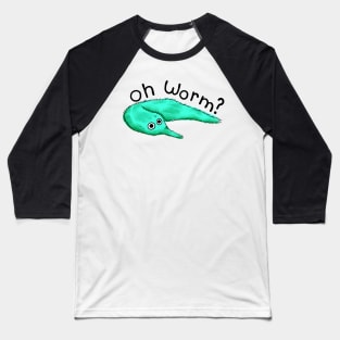 worm Baseball T-Shirt